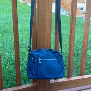 Kipling navy blue crossbody bag